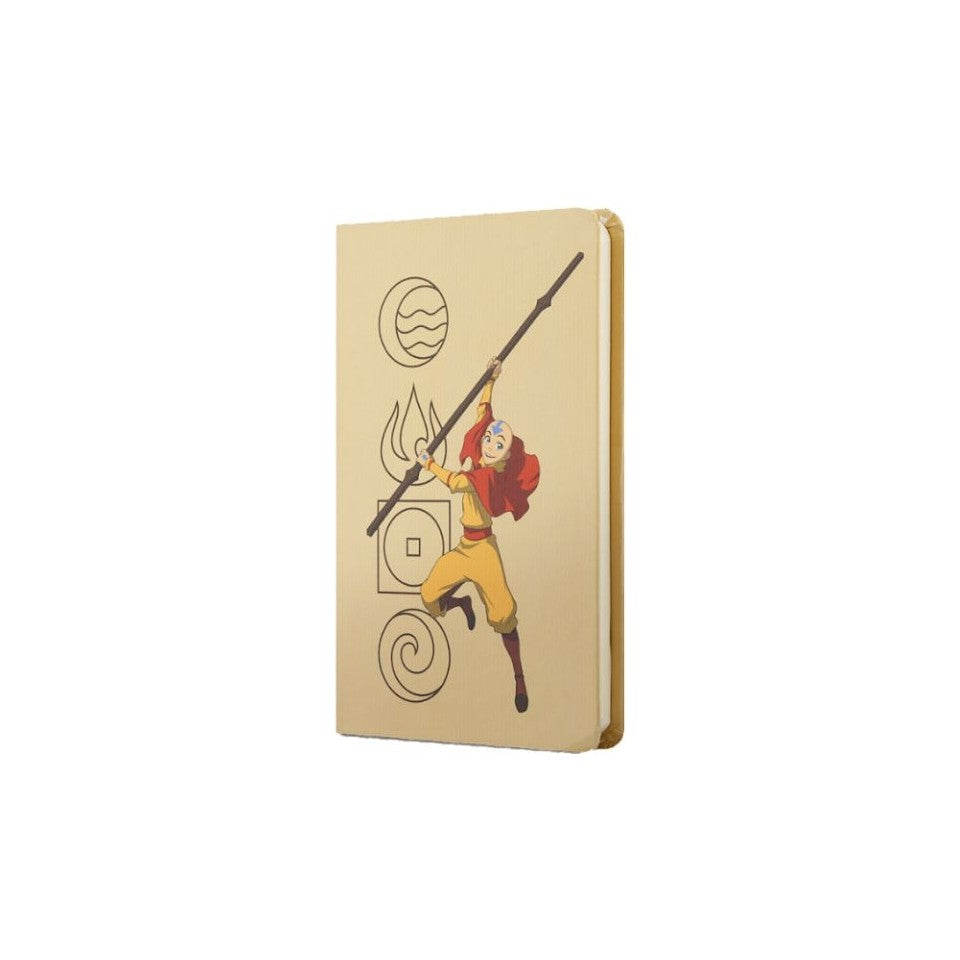 Avatar 4 Element Sert Kapak Mini Defter Krem 80 Yaprak 9 x 14 cm