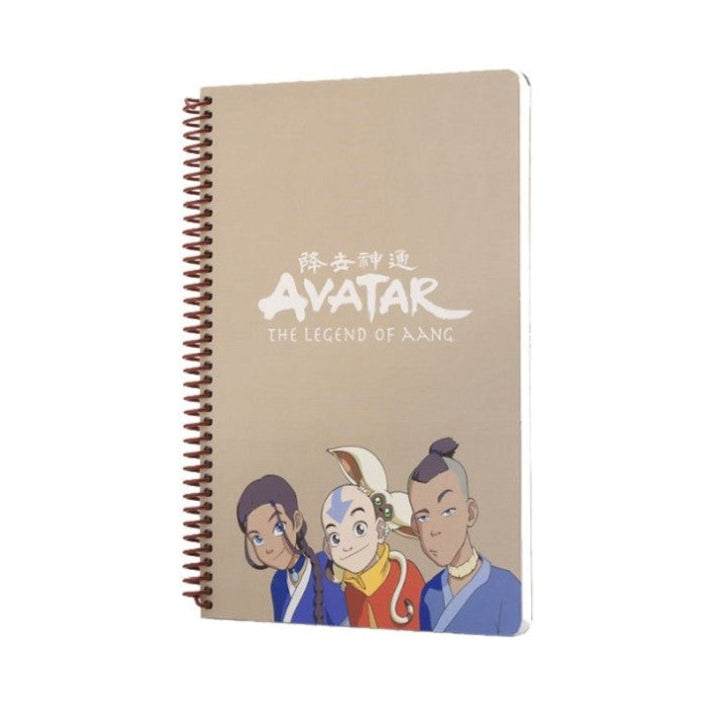 Avatar Katara Sokka Aang Spiralli Defter Krem 80 Yaprak 17 x 24 cm