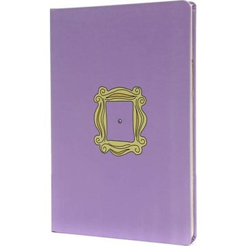 Friends Sert Kapak Ciltli Çizgili 96 Yaprak Defter
