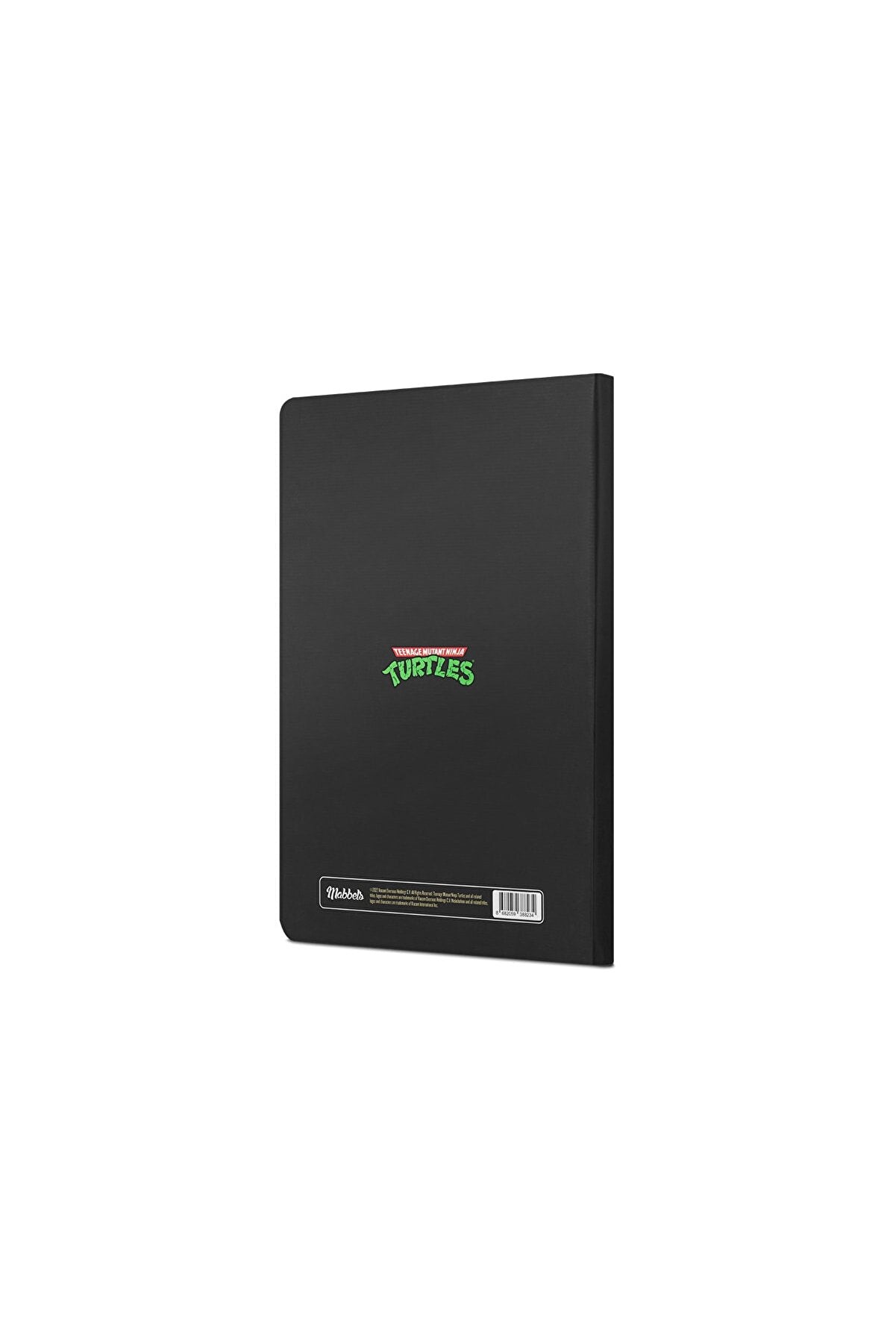 Ninja Turtles Sert Kapak Butik Not Defteri Siyah 80 Yaprak Çizgili 1