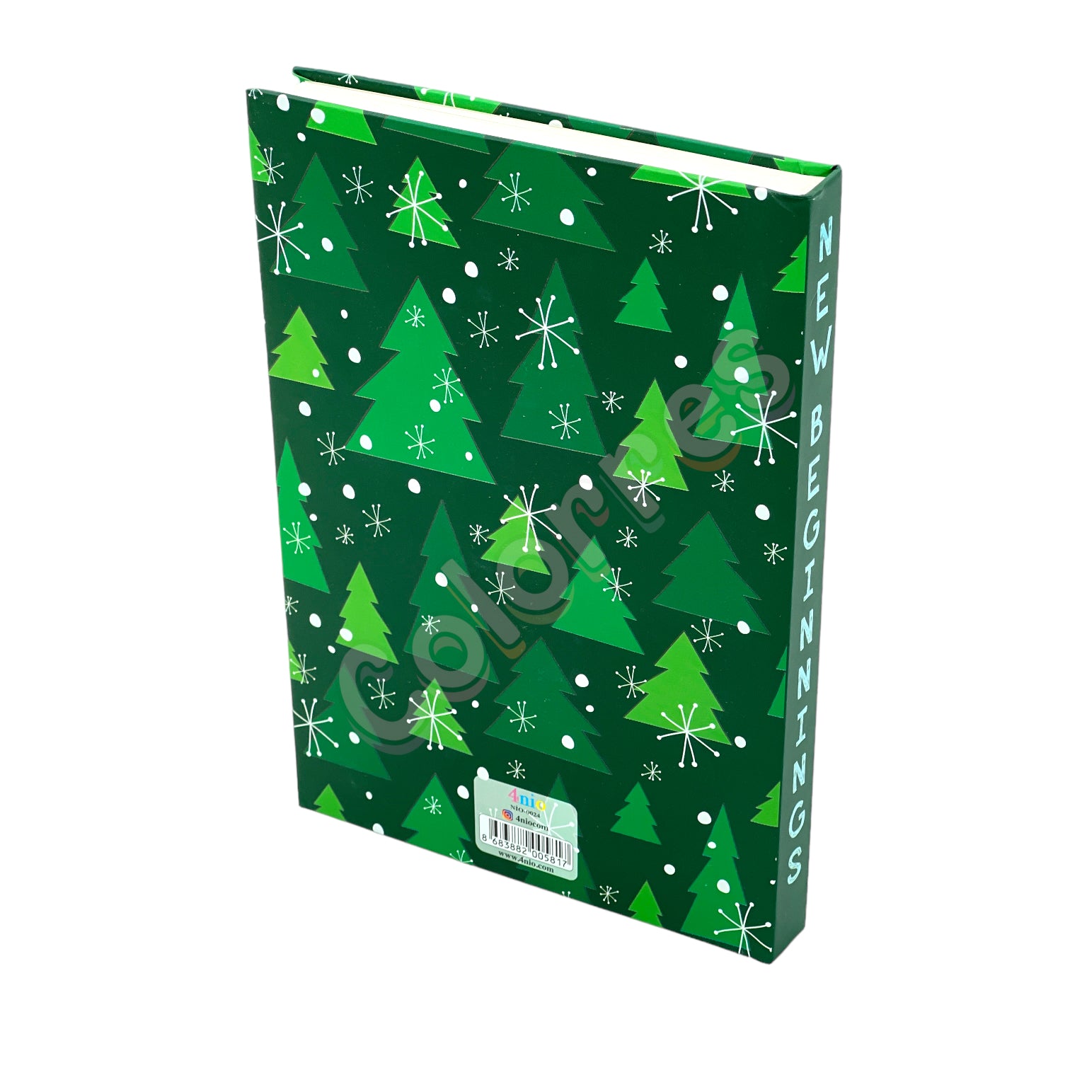 Happy New Year Lucky Sert Kapaklı A5 Defter Çizgili
