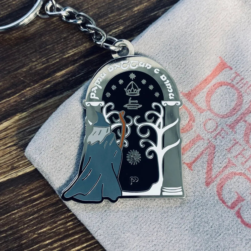 Lotr Gandalf ve Moria Kapısı Anahtarlık