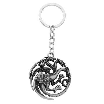 Game of Thrones Targaryen Ejderha Anahtarlık