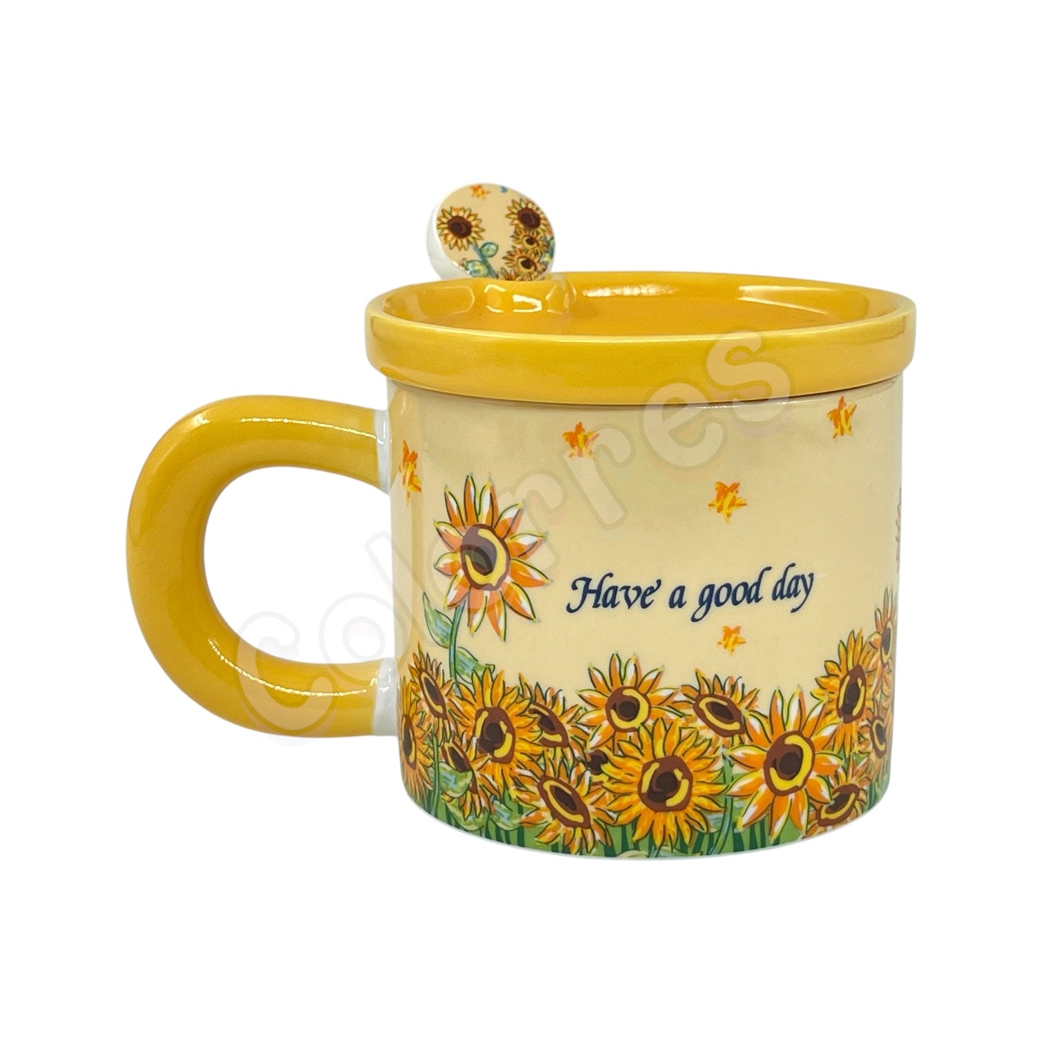 Van Gogh Kaşıklı Kapaklı Kupa