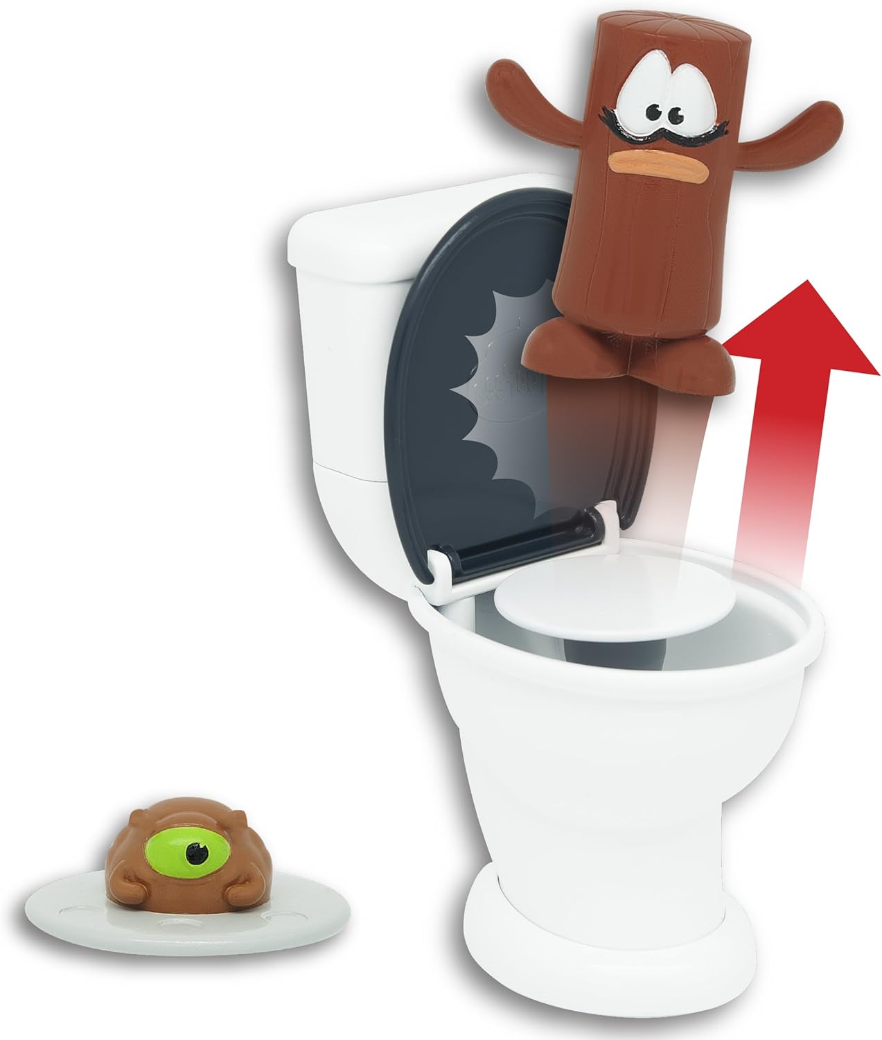 Poopeez Fırlatıcı Tuvalet Oyun Seti