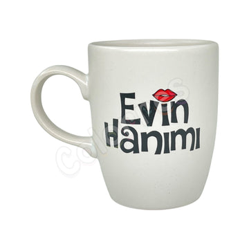 Evin Hanımı - Oval Krem Kupa