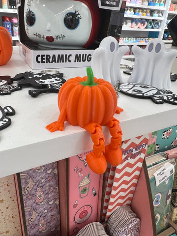 Halloween 3D Ayaklı Pumpkin