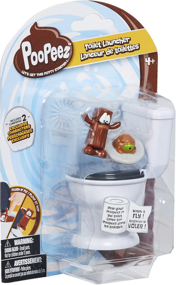 Poopeez Fırlatıcı Tuvalet Oyun Seti