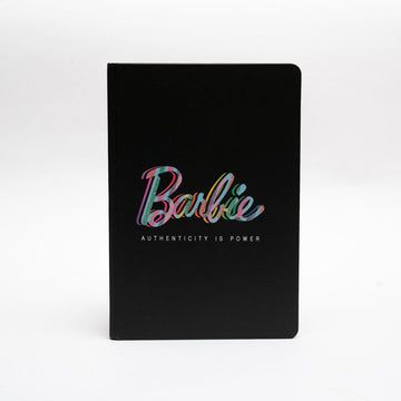 Barbie Siyah Authenticy is Power Sert Kapak Noktalı Butik Defter 96 Yaprak
