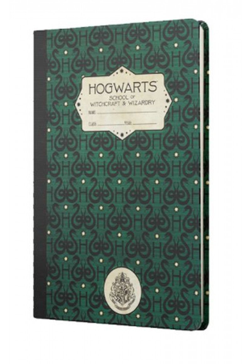 Harry Potter Hogwarts Syltherin Sert Kapak Butik Defter