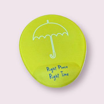 Himym "Right Place" Bilek Destekli Yuvarlak Mouse Pad
