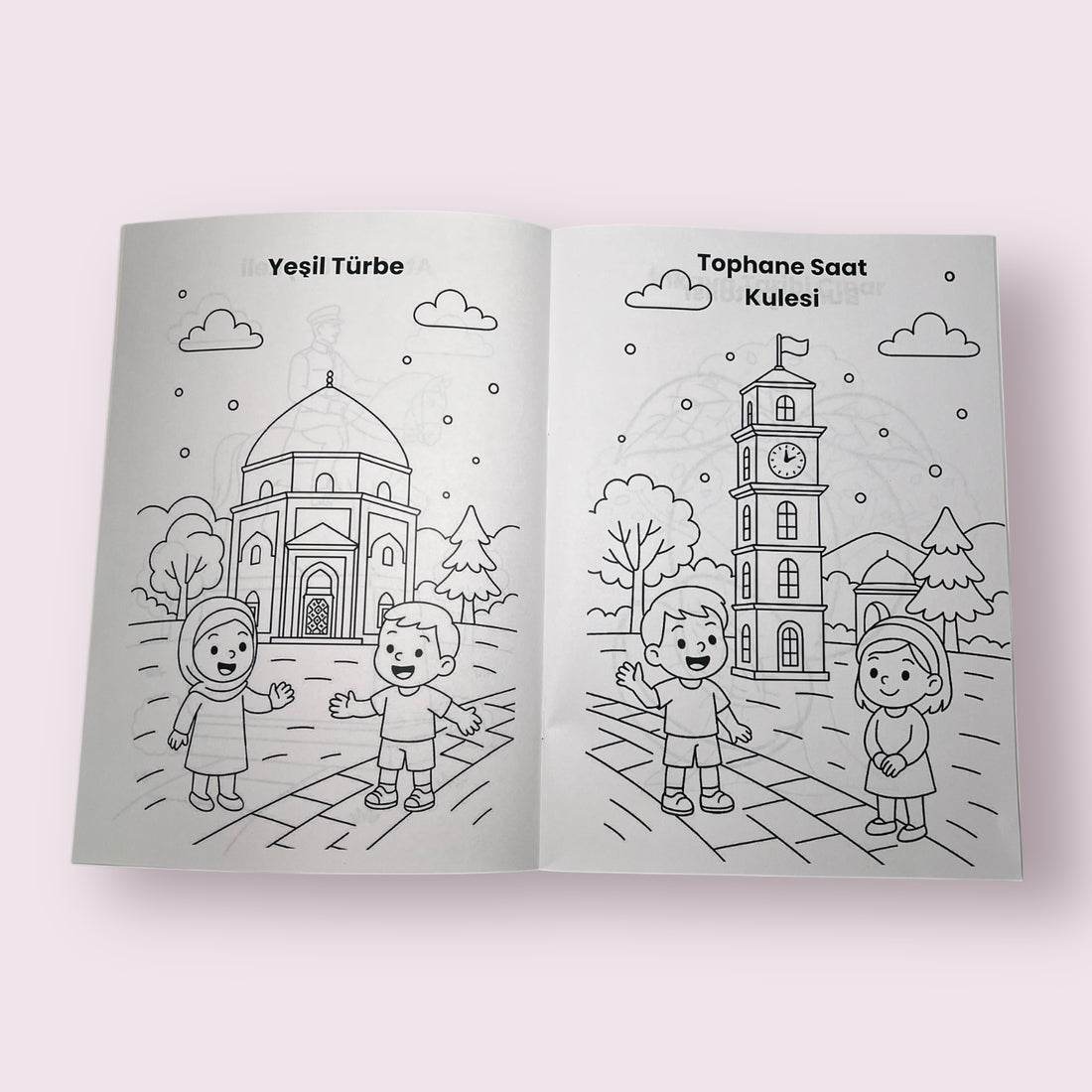 Renkli Bursa Macerası - Boyama Kitabı