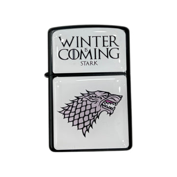 Winter is Coming - Game of Thrones Metal Çakmak