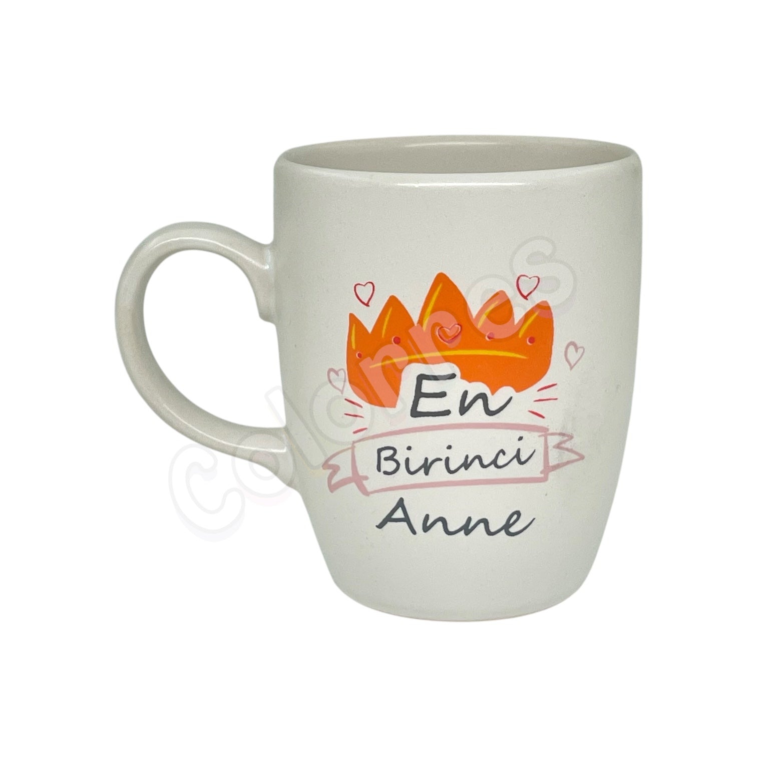 En Birinci Anne - Oval Krem Kupa