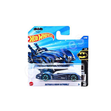 Hot Wheels Hyx61 002 Batman And Robin Batmobile (2nd Color) Batman 1/5