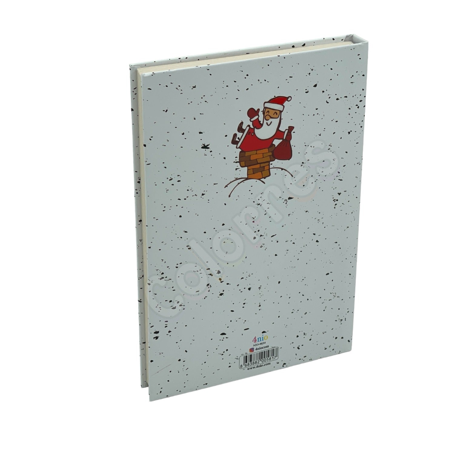 Happy New Year Sert Kapaklı A5 Defter Çizgili
