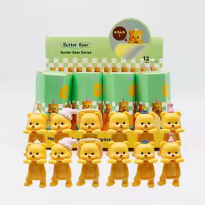 Sonny Angel HIPPERS Butter Bear Series (Tekli)