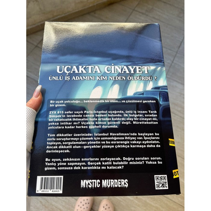 Dedektiflik Cinayet Çözme Oyunu - Uçakta Cinayet