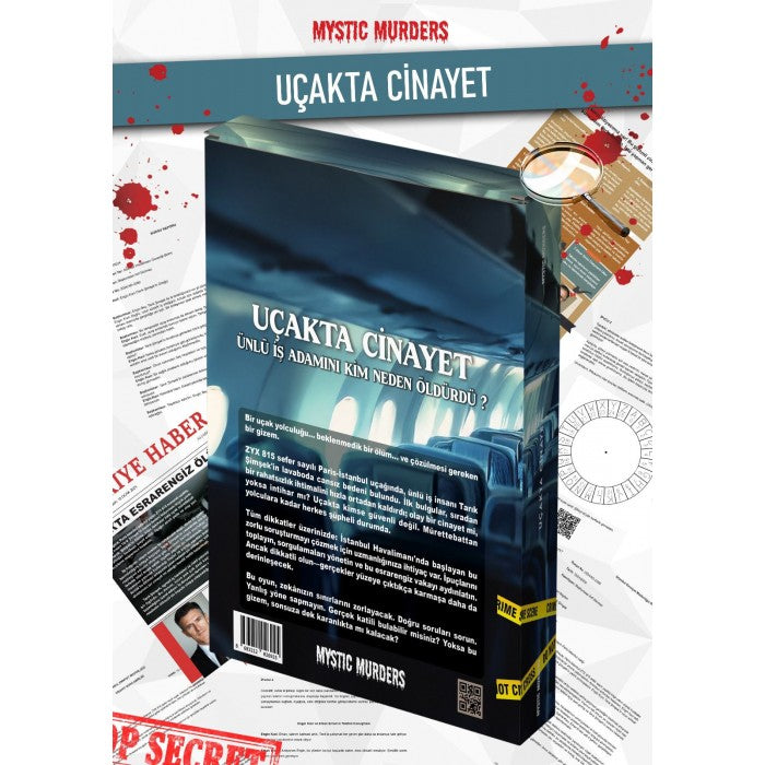 Dedektiflik Cinayet Çözme Oyunu - Uçakta Cinayet