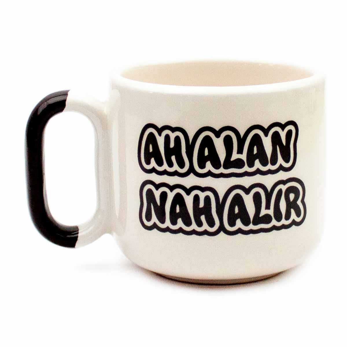 Ah Alan Nah Alır - 3D Parlak Krem Kupa