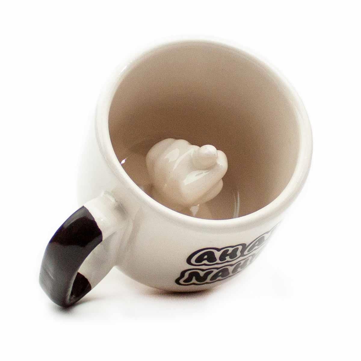 Ah Alan Nah Alır - 3D Parlak Krem Kupa