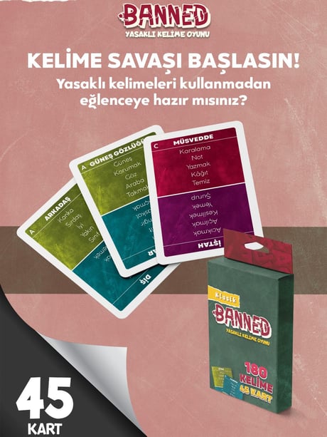 Banned Yasaklı Kelime Oyunu Klasik