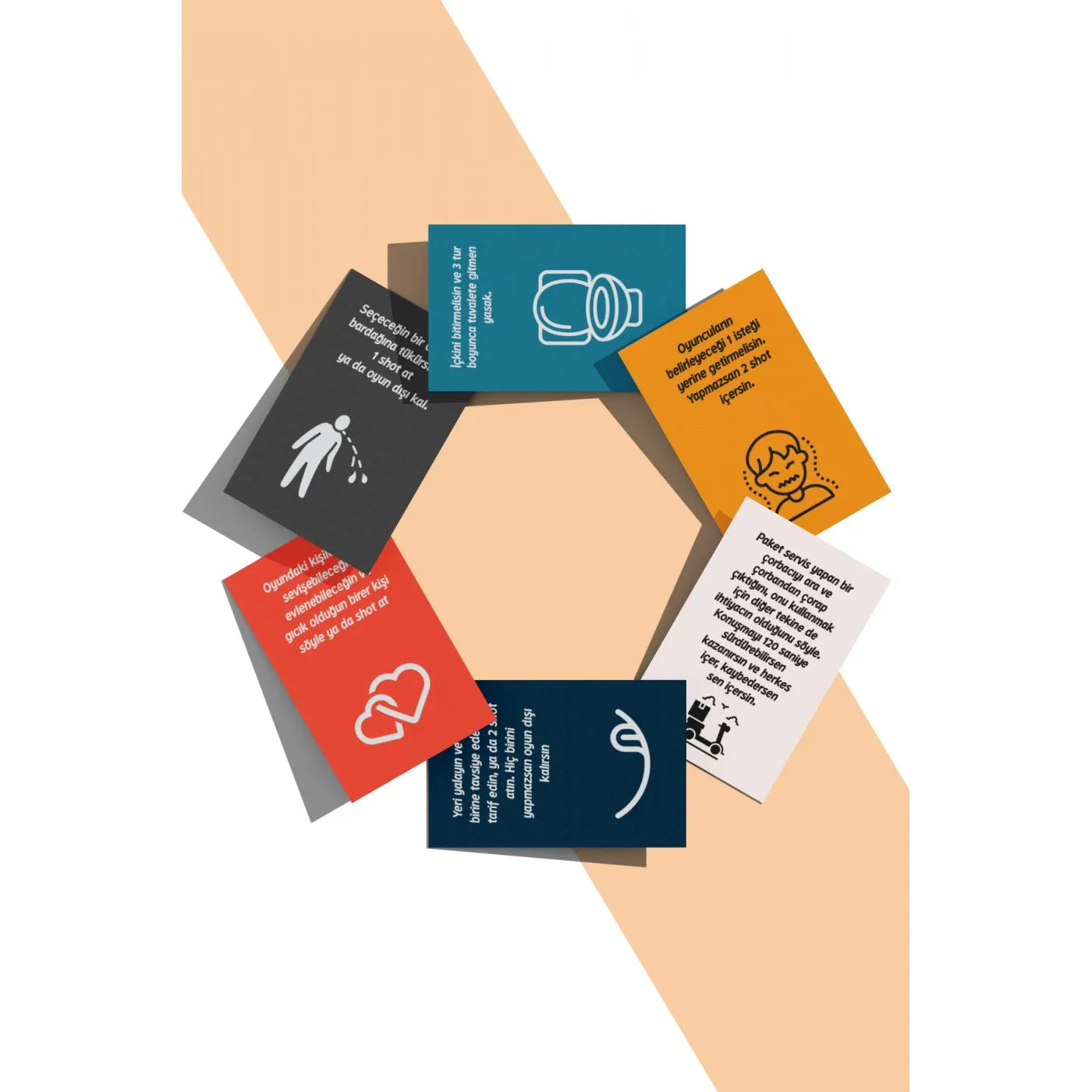 Hangover İçki Oyunu Brutal Büyük Boy