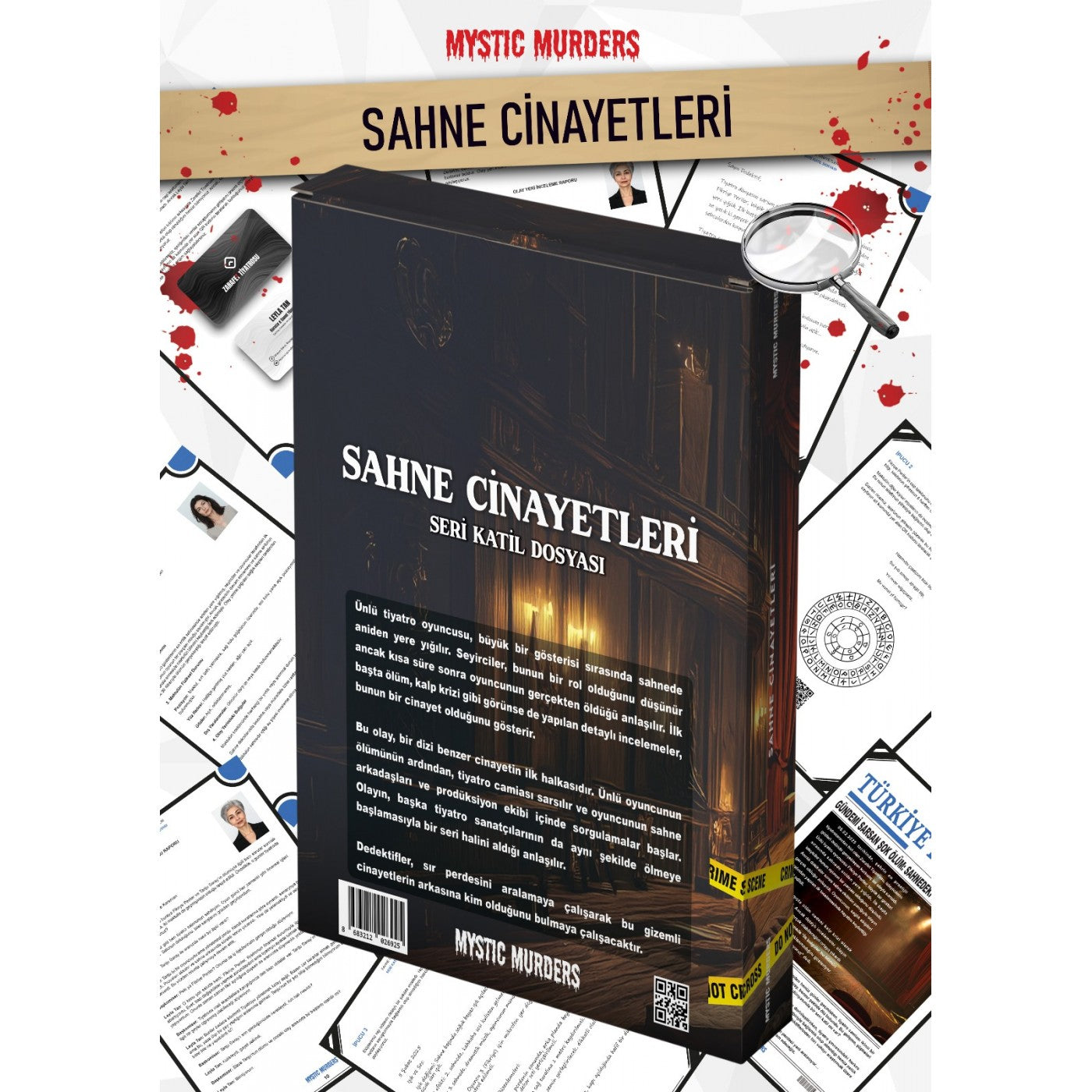 Dedektiflik Cinayet Çözme Oyunu-Sahne Cinayetleri
