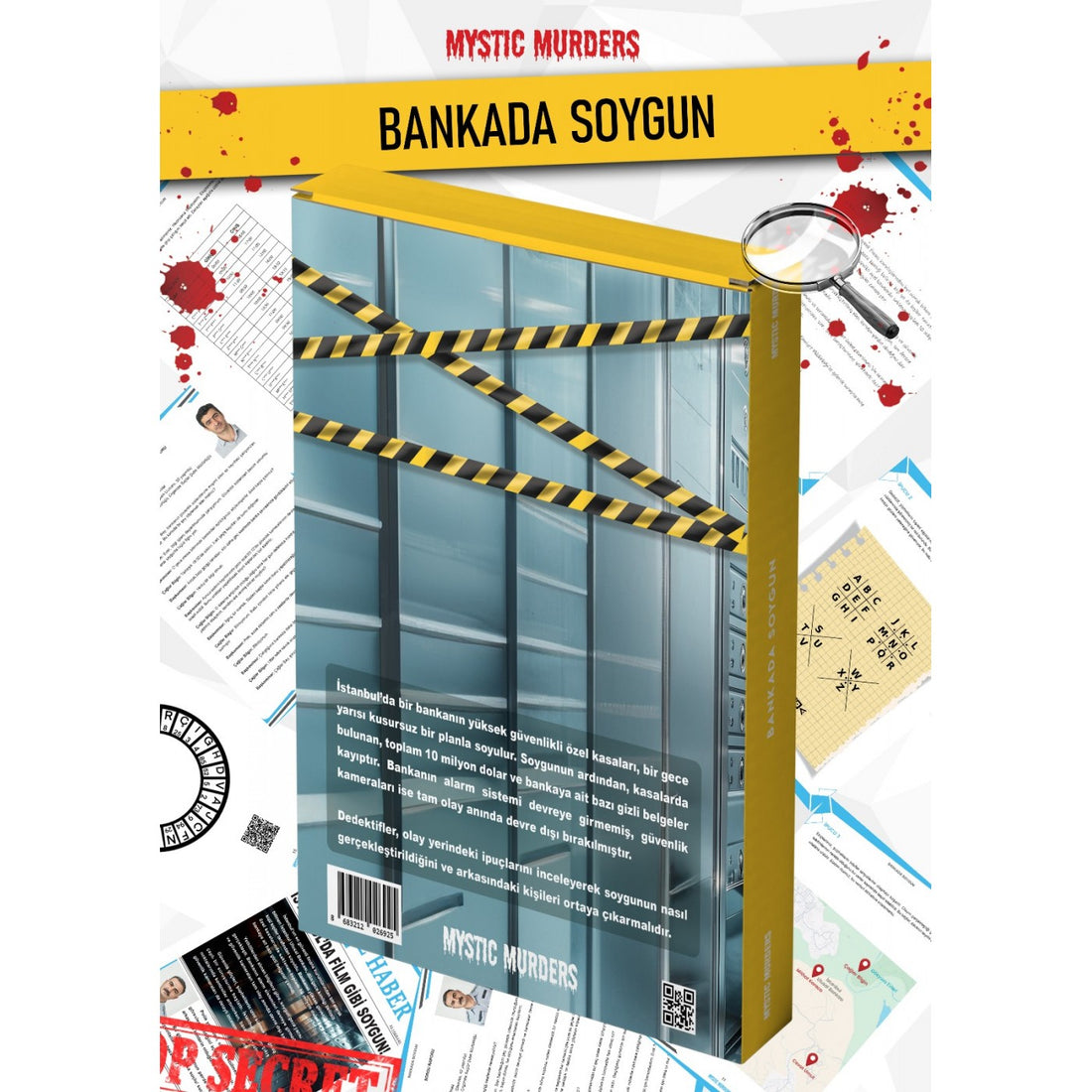Dedektiflik Cinayet Çözme Oyunu-Bankada Soygun