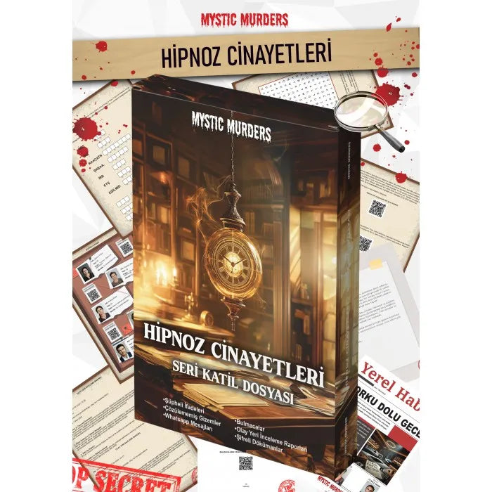 Dedektiflik Cinayet Çözme Oyunu - Hipnoz Cinayetleri