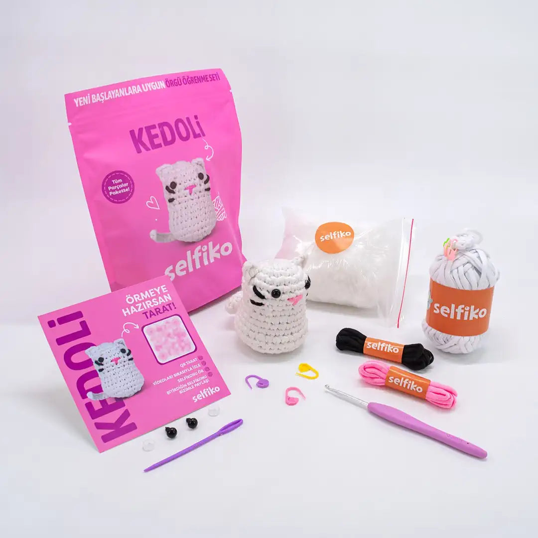 Kedoli Örgü Öğrenme Seti