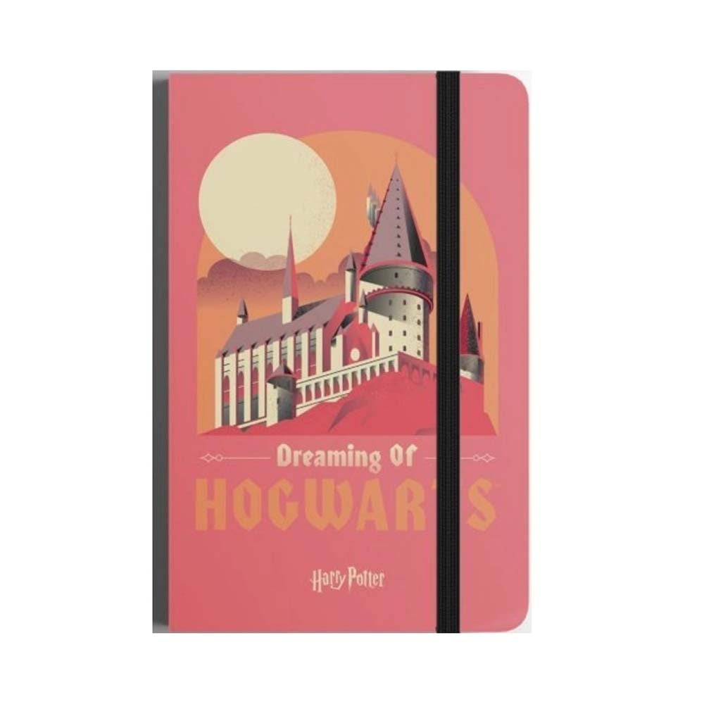 Harry Potter Sert Kapak Mini Defter Hogwarts