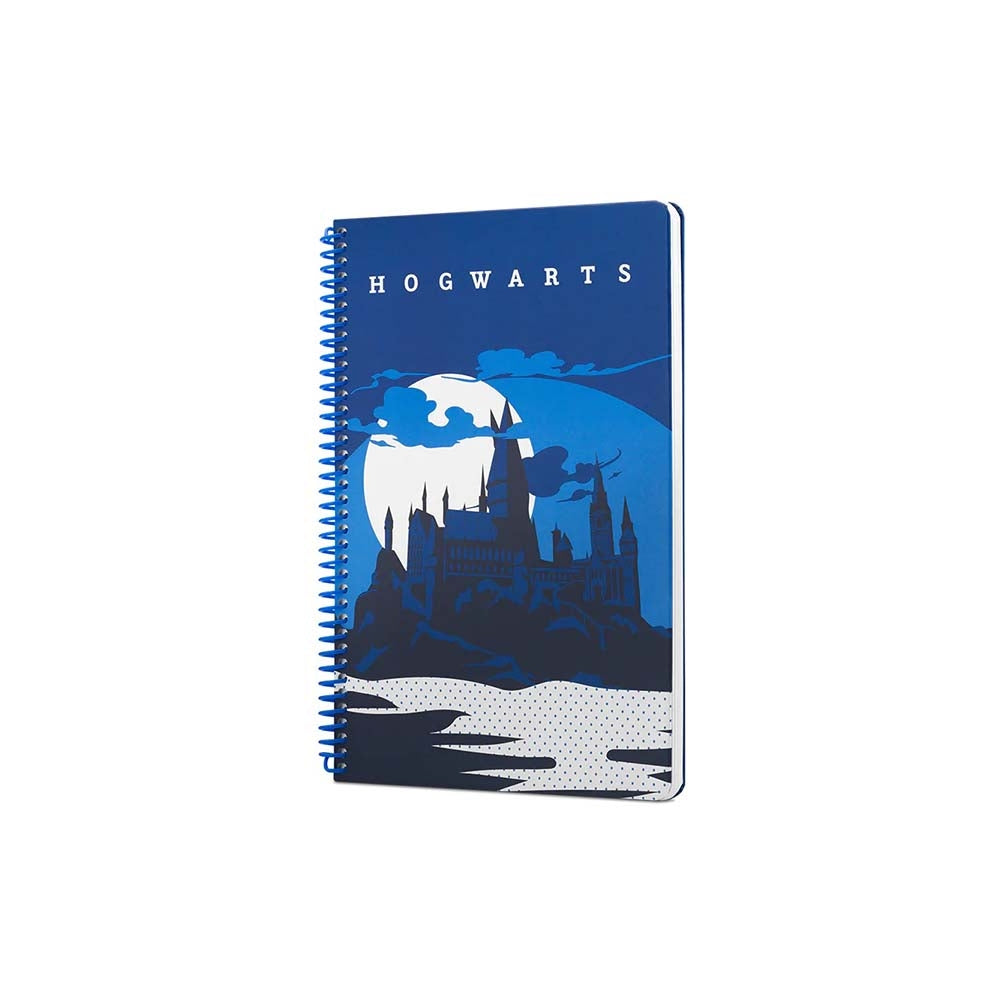 Harry Potter Hogwarts Spiralli Defter Lacivert 80 Yaprak 17 x 24 cm
