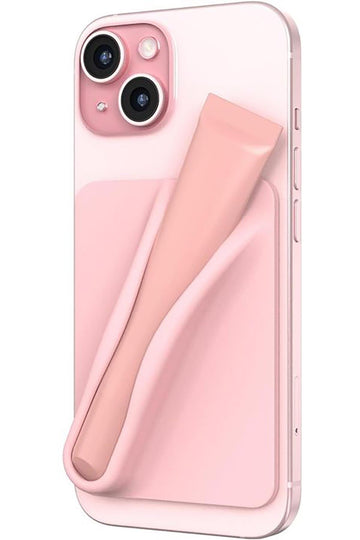 Pembe 3D Yapışkanlı Dudak Parlatıcı Tutacağı /Telefon Tutacağı