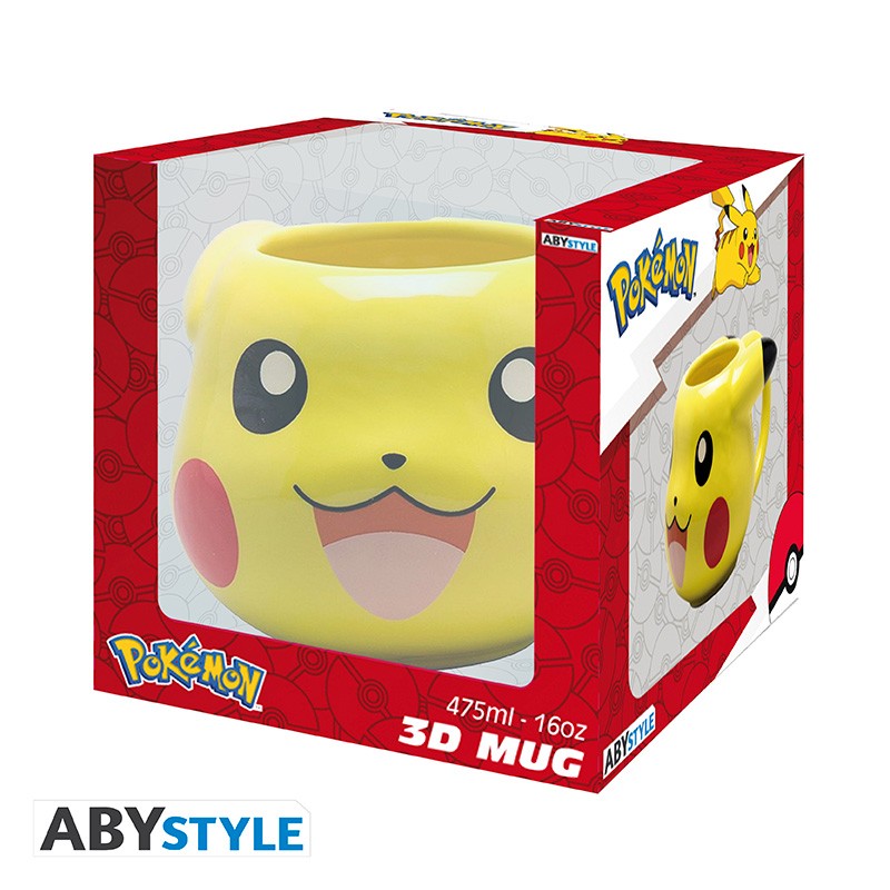 Pikachu 3D Mug Kupa - Pokemon