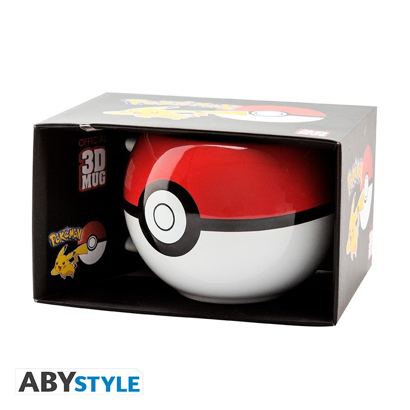 Pokeball 3D Mug Kupa - Pokemon