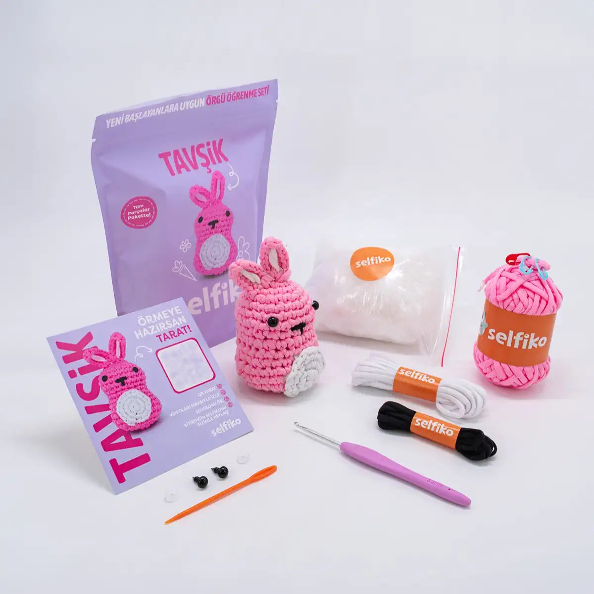Tavşik Örgü Öğrenme Seti