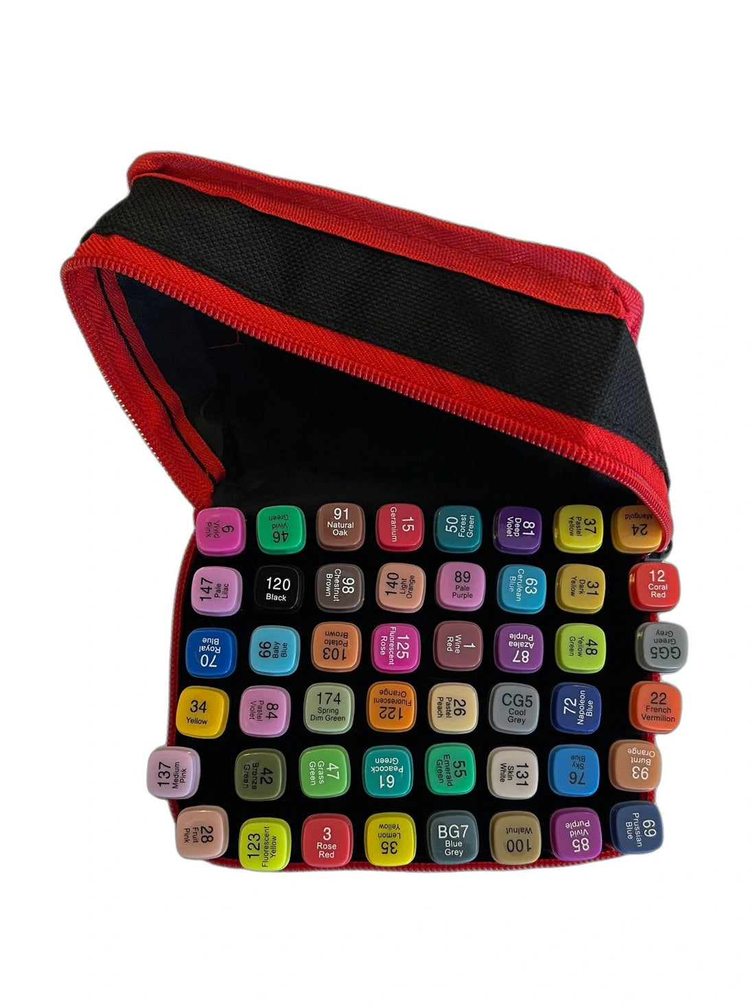 Mikro Art Dual Side Profesyonel Çift Taraflı Marker Çantalı 48 Renk