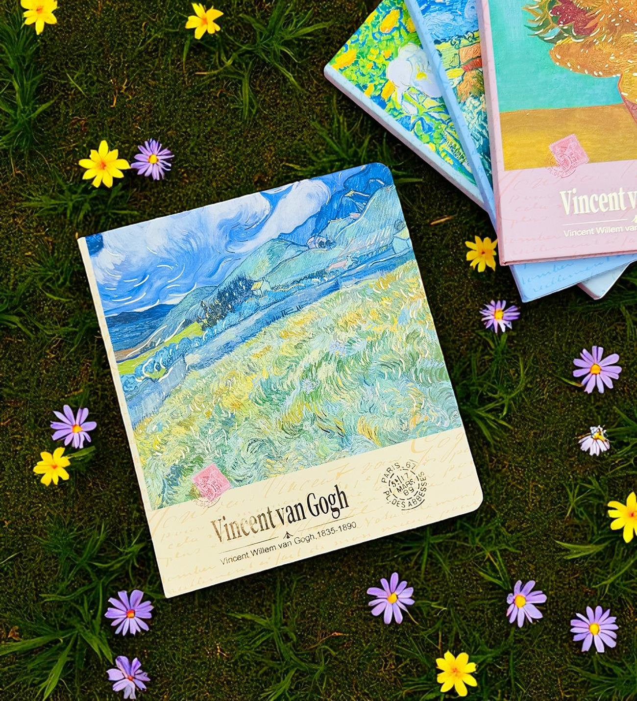 Van Gogh "Saint-Rémy'den Manzara" A5 Defter 19x17 Cm