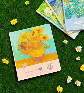 Van Gogh "Sunflowers" A5 Defter 19x17 Cm