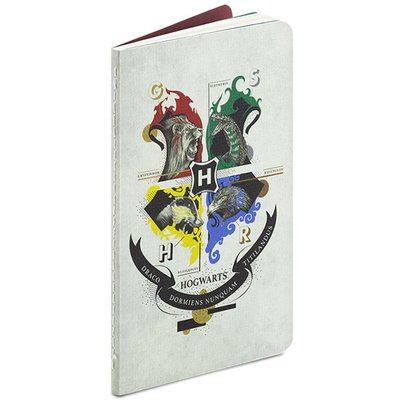 Harry Potter Hogwarts Beyaz Terzi Dikiş Mini Not Defteri