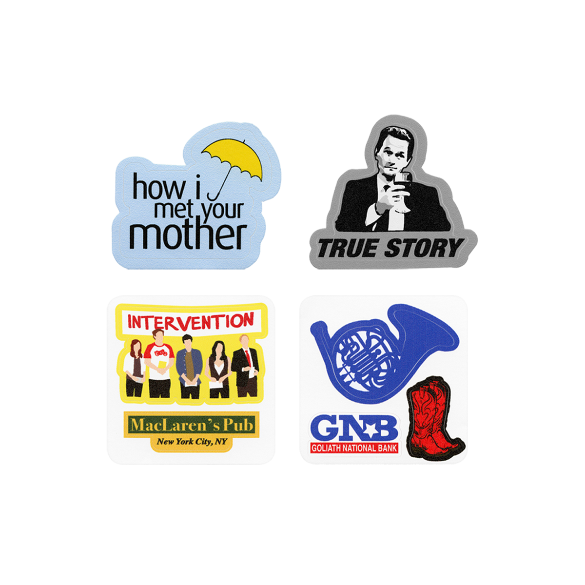 How I Met Your Mother Özel Kesim Sticker