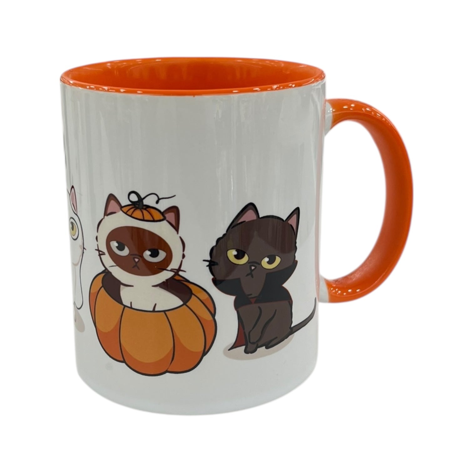 Halloween Kediler Kupa