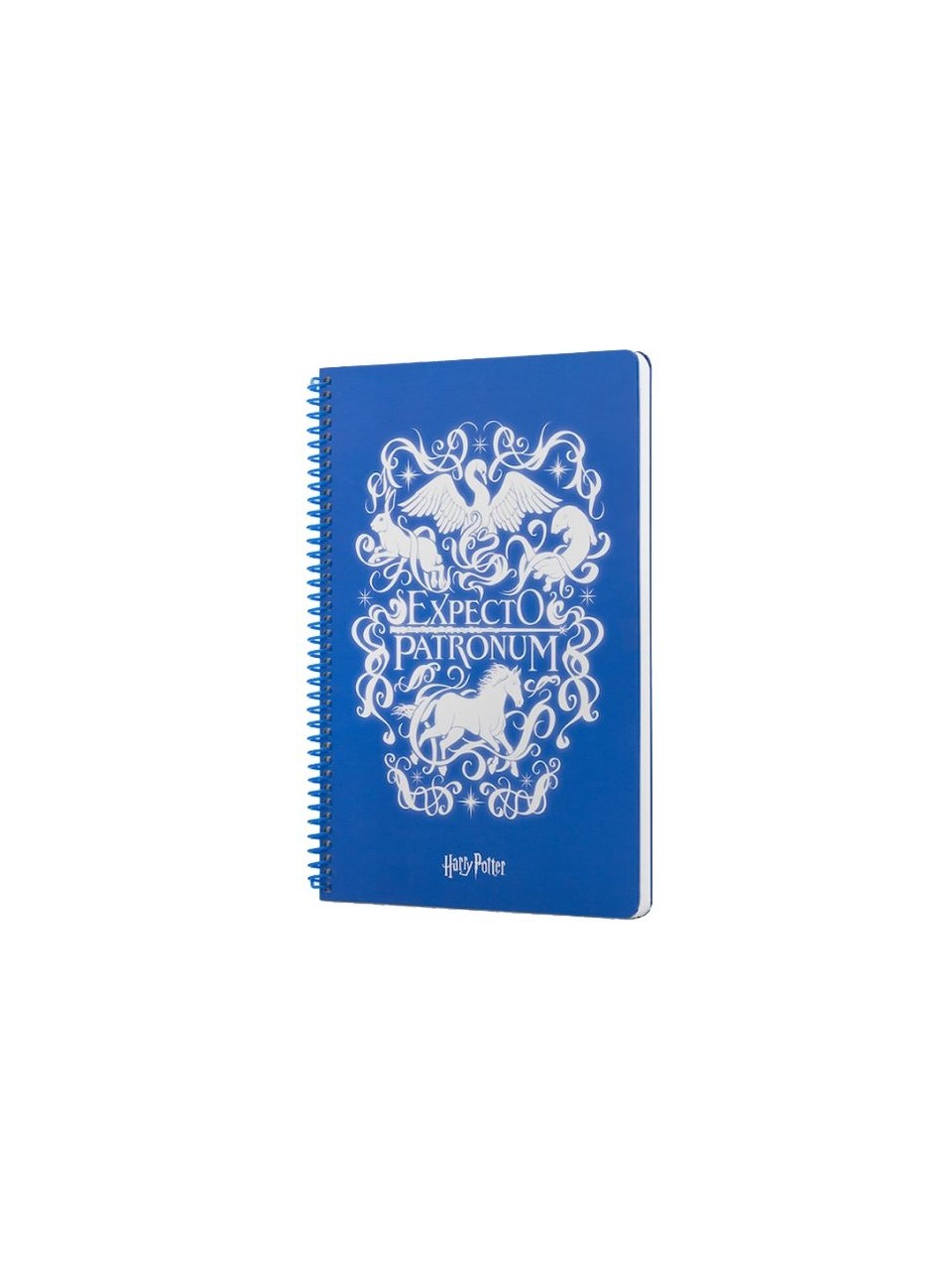 Harry Potter Expecto Spiralli Defter Mavi 80 Yaprak 17 x 24 cm