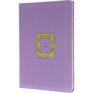 Friends Sert Kapak Ciltli Çizgili 96 Yaprak Defter