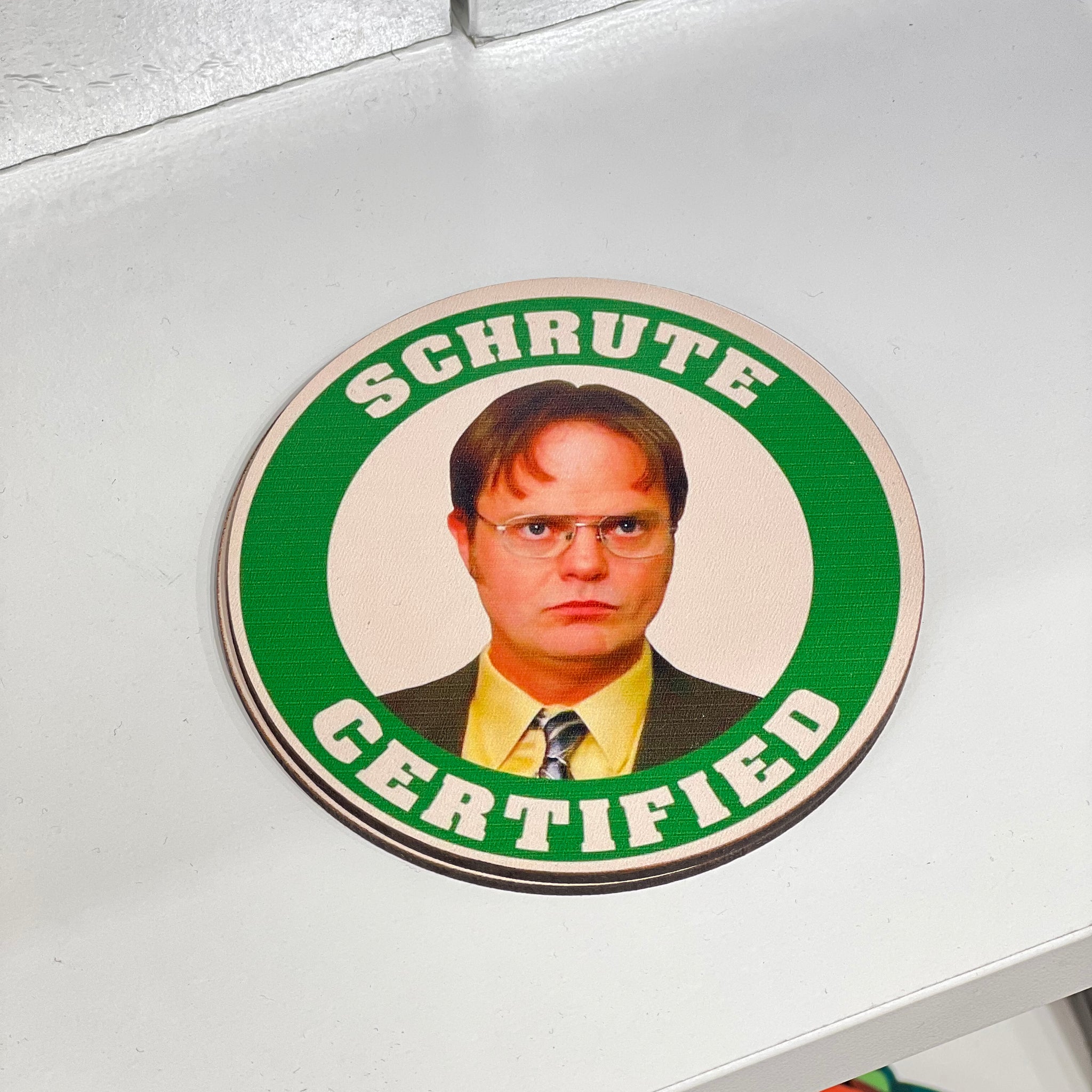 The Office - Schrute Certified Bardak Altlığı