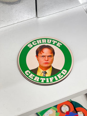 The Office - Schrute Certified Bardak Altlığı