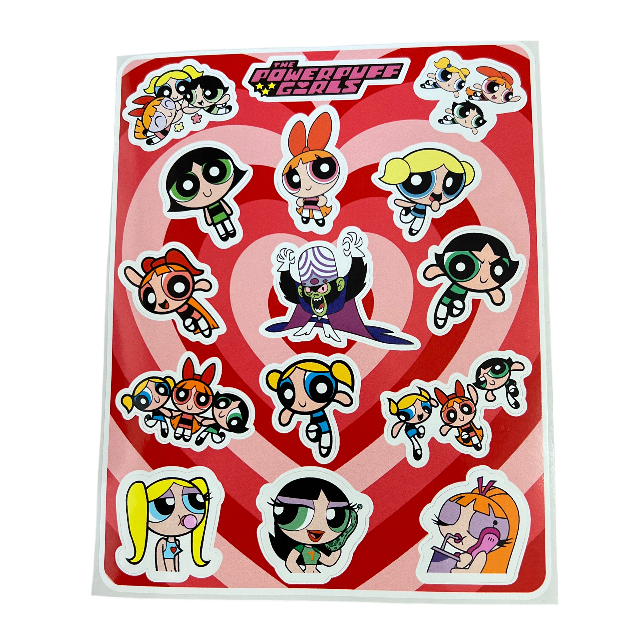 Powerpuff Girls Sticker Seti 14x17cm