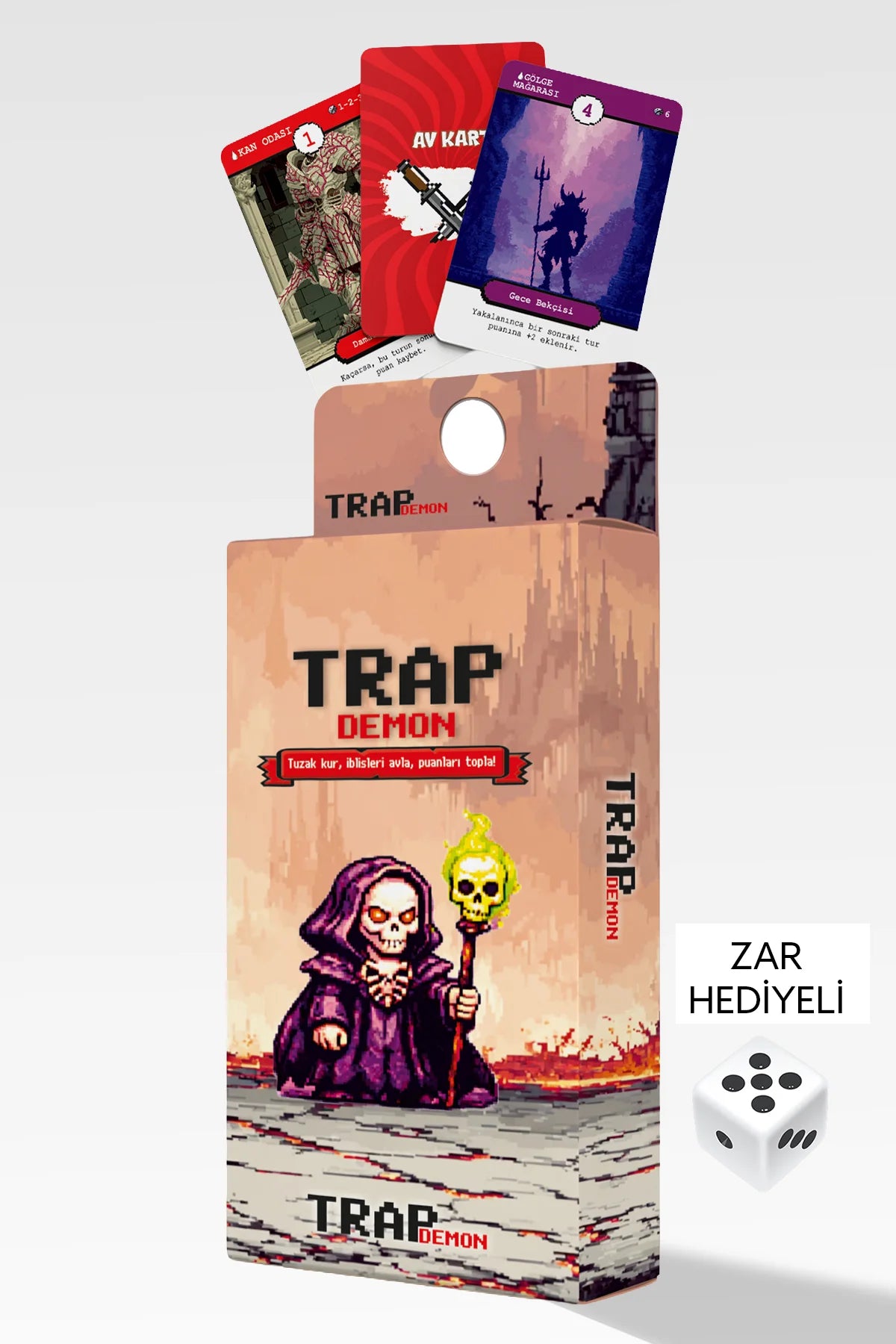 Trap Demon Zarlı Kart Oyunu