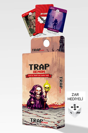 Trap Demon Zarlı Kart Oyunu